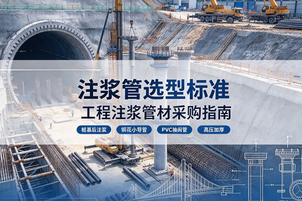 天门注浆管选型标准