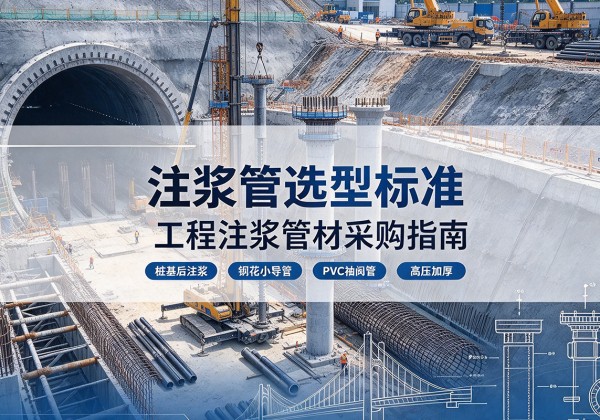 天门注浆管选型标准